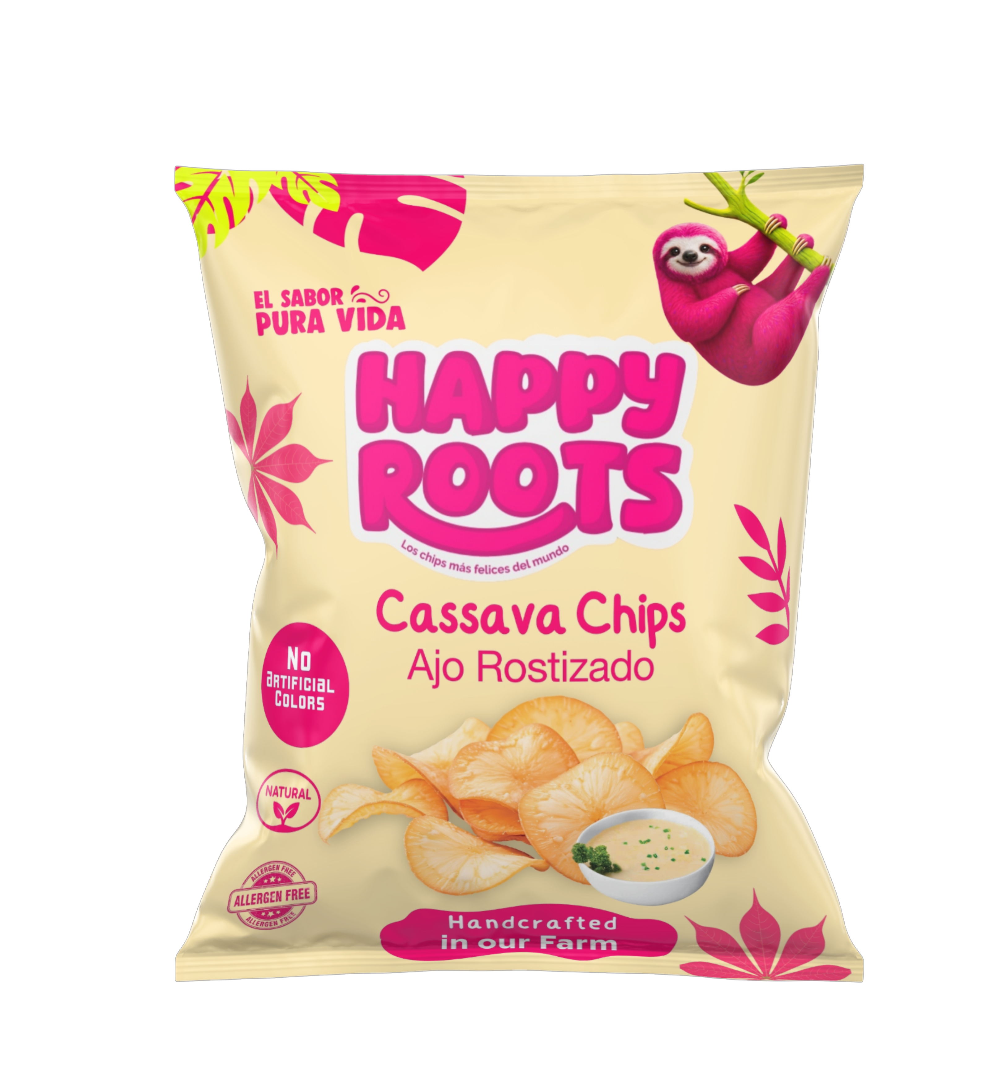 Cassava Chips – Roasted Garlic