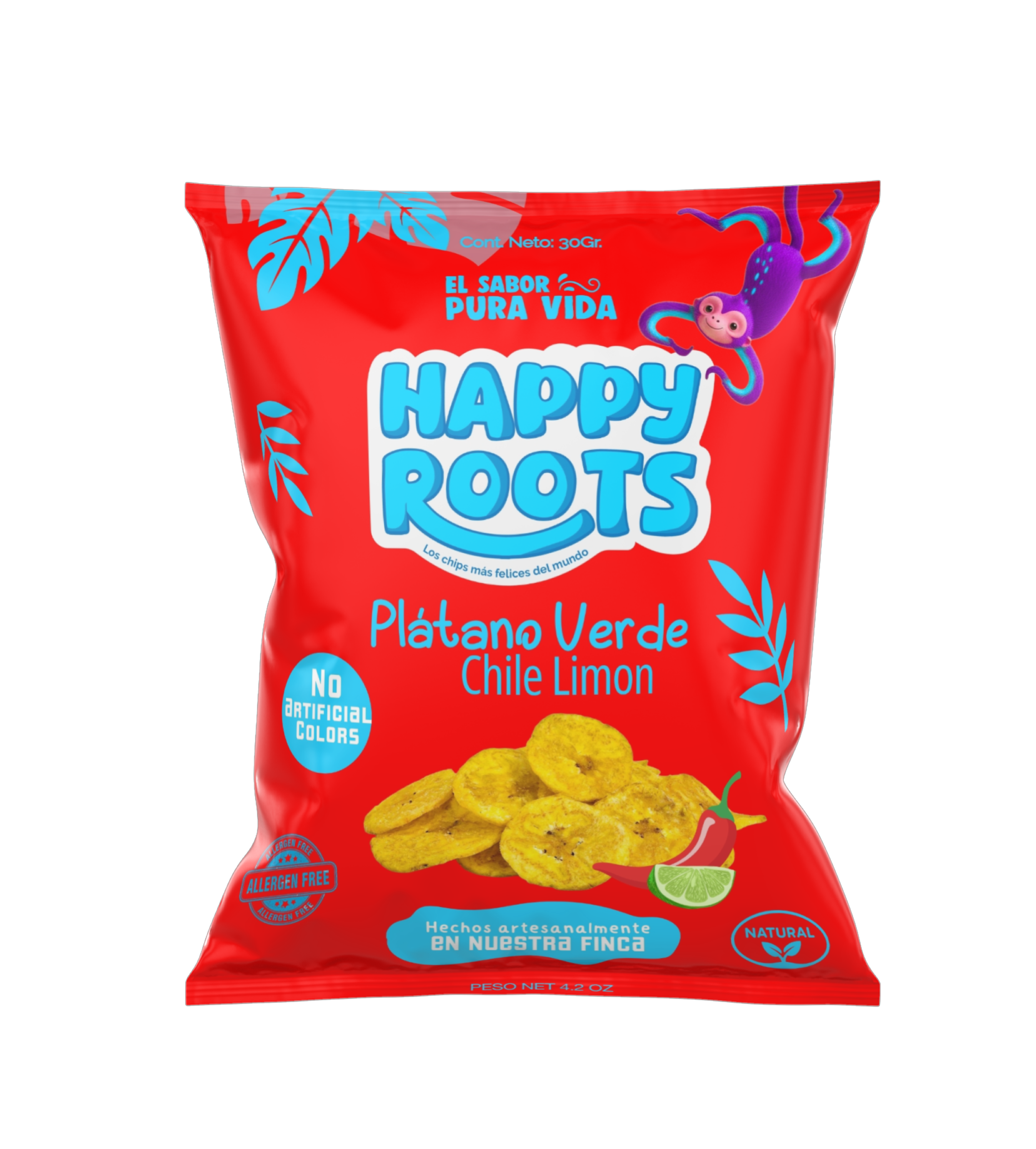 Green Plantain Chips – Chili & Lemon