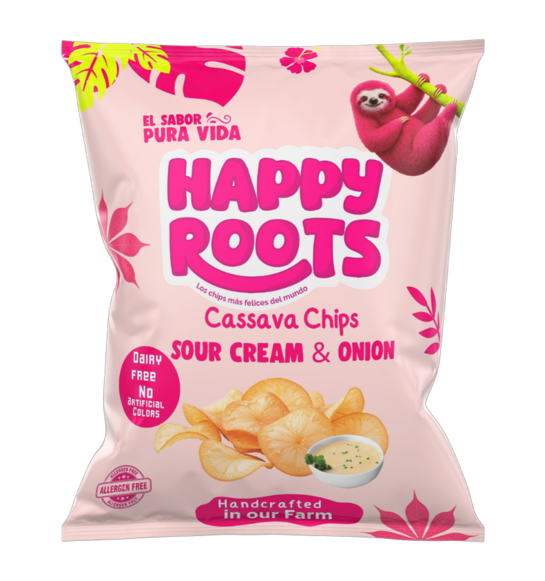 Cassava Chips – Sour Cream & Onion